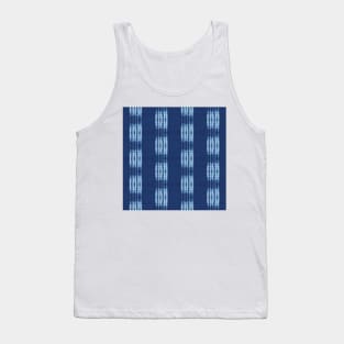 Shibori scratched Tank Top